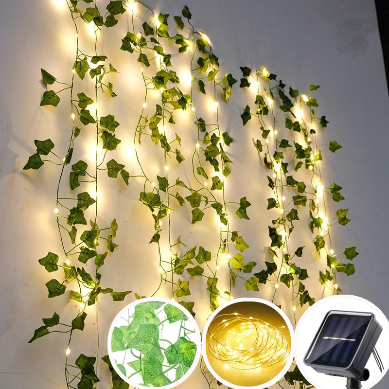 50/100 LED Solar Powered Artif - Outdoor Power For Christmas Lights incelemesi ve fiyatı