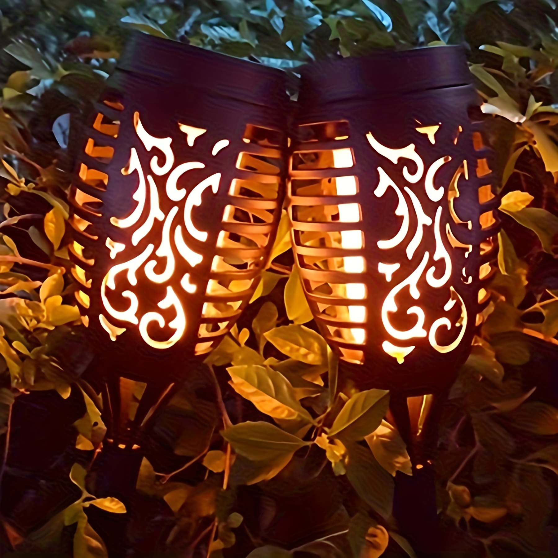 4/8/10Pcssolar Powered LED Gar - Outdoor Power For Christmas Lights incelemesi ve fiyatı