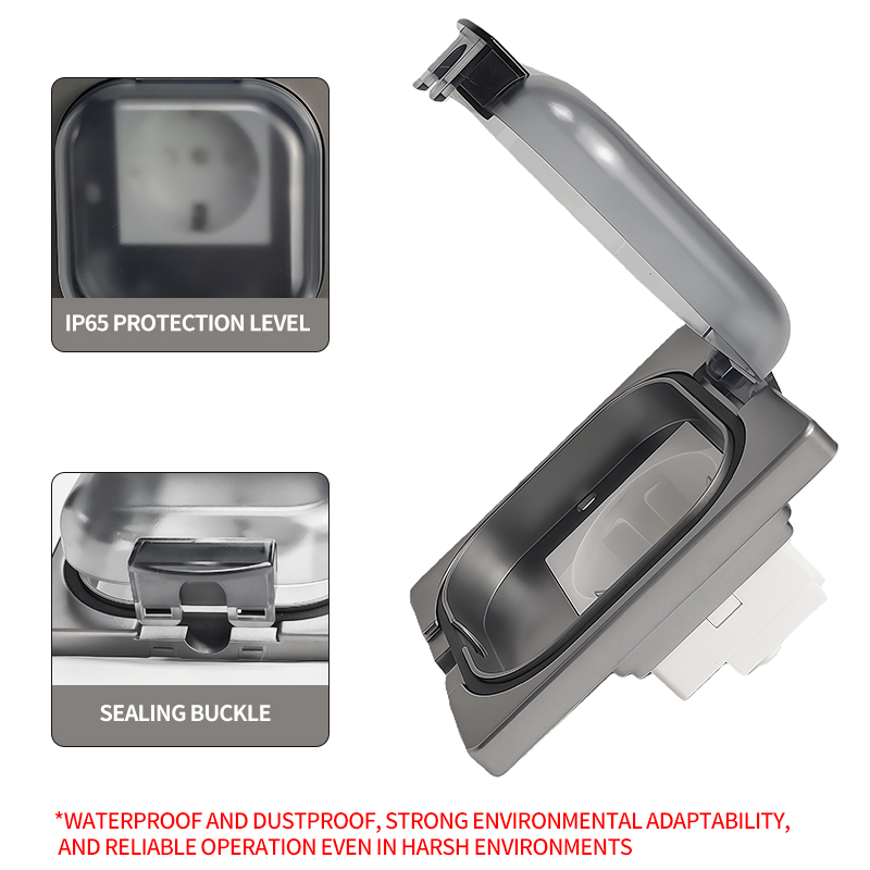 IP65 Waterproof Outdoor Socket - Outdoor Power Adapter incelemesi ve fiyatı