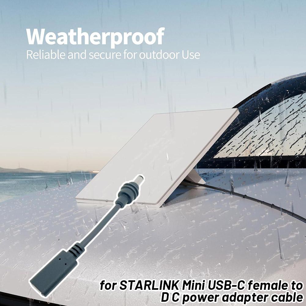 For STARLINK Mini USB-C Female - Outdoor Power Adapter Usb incelemesi ve fiyatı
