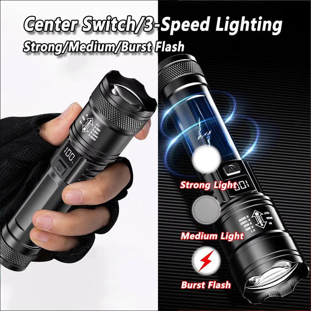 Rechargeable LED Flashlight Zo - Outdoor Power Supply incelemesi ve fiyatı