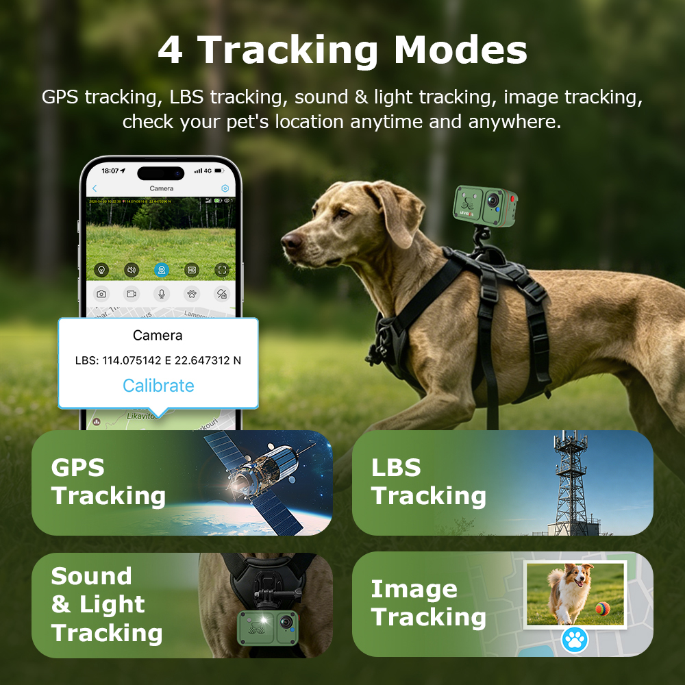 LS VISION 2K 4G Pet Collar Cam - Outdoor Power G Motion incelemesi ve fiyatı