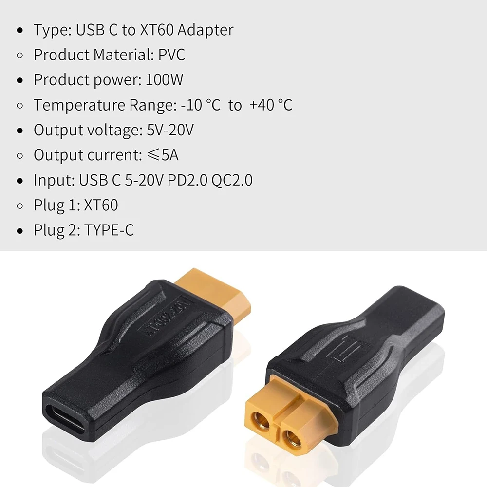 USB C to XT60 Adapter Converte - Outdoor Power Adapter Usb incelemesi ve fiyatı