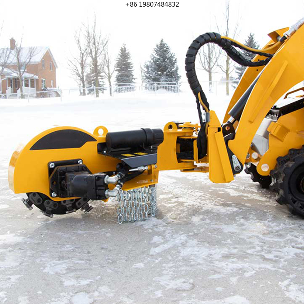 Irrigation Machine Excavator H - Stump Grinder Attachment incelemesi ve fiyatı