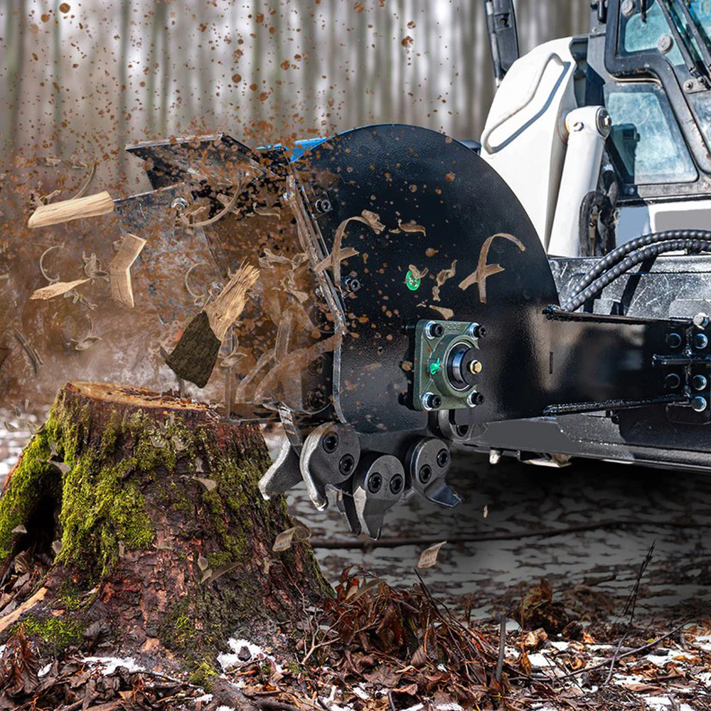 Irrigation Machine Excavator H - Stump Grinder Attachment incelemesi ve fiyatı