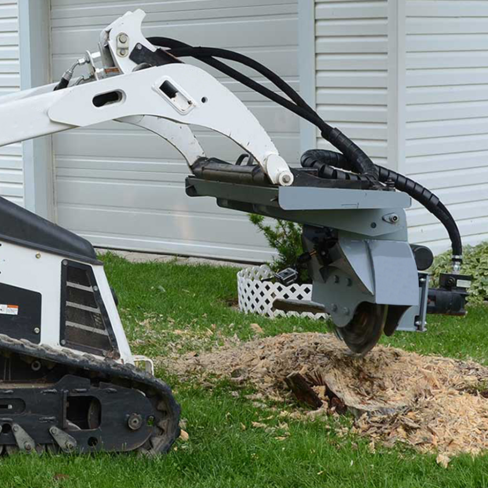 Irrigation Machine Excavator H - Stump Grinder Attachment incelemesi ve fiyatı