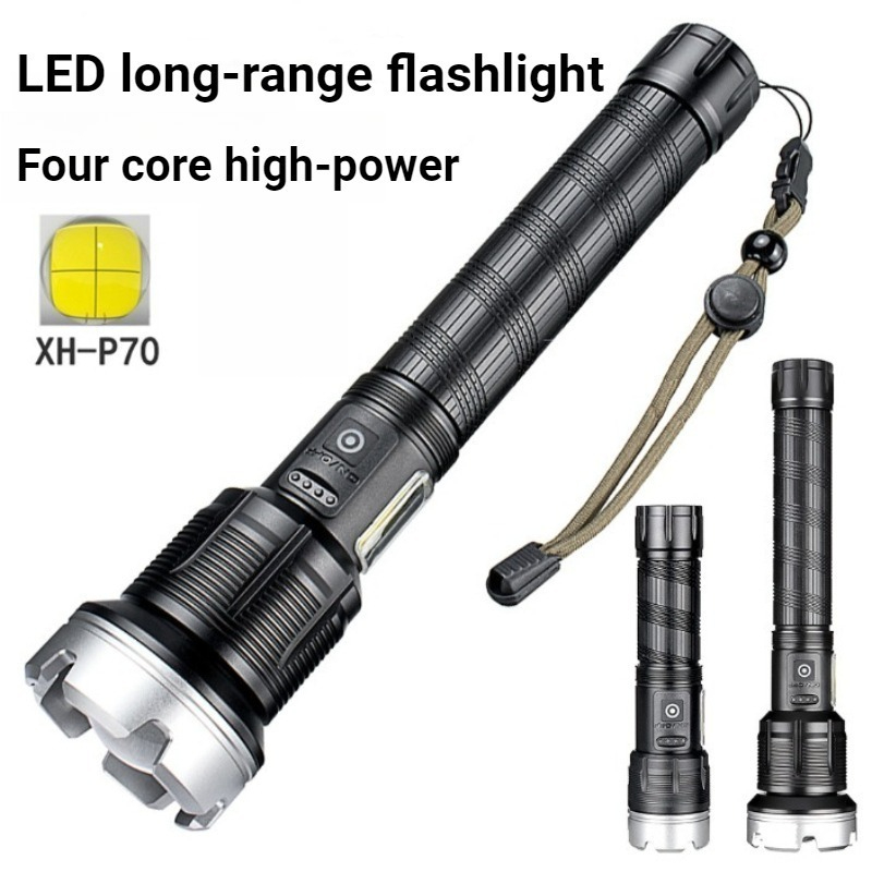 High-power LED Flashlight Tele - Outdoor Power For Camping incelemesi ve fiyatı