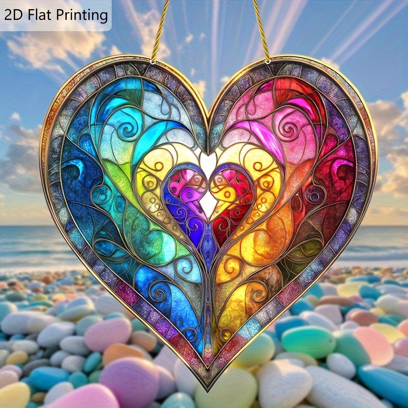 2/4 Piece Set of 2D Flat Heart - Outdoor Power For Wedding incelemesi ve fiyatı